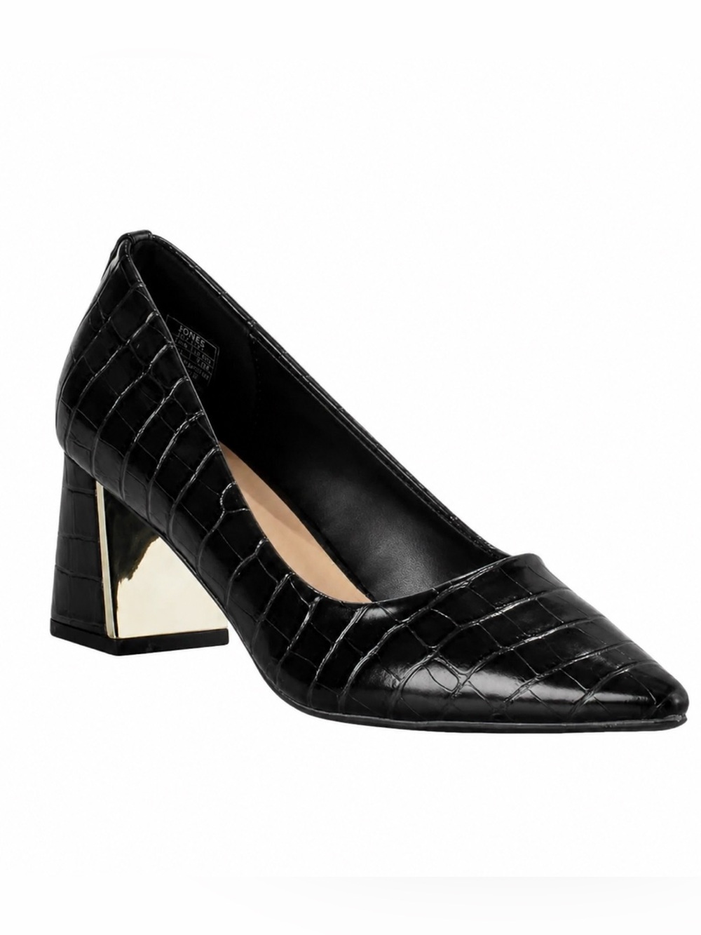 Apt. 9 Graccon Jones Women's Pointed Toe Dress Pumps BLACK CROC